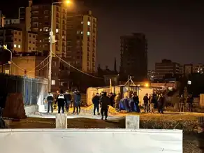 Adana'da Polis Merkezi İnşaatına Molotofkokteyli Saldırısı!